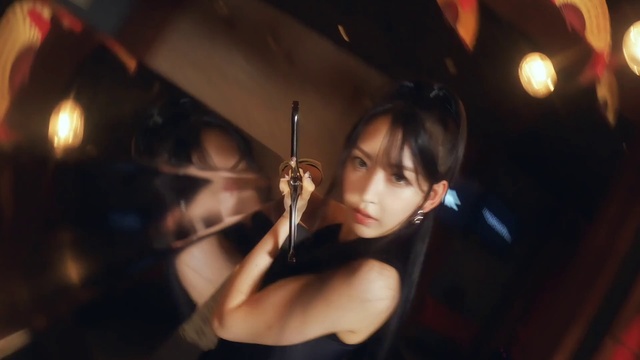 Video Reference: Flash photography, Gesture, Black hair, Event, Entertainment, Darkness, Fun, Midnight, Elbow, Room