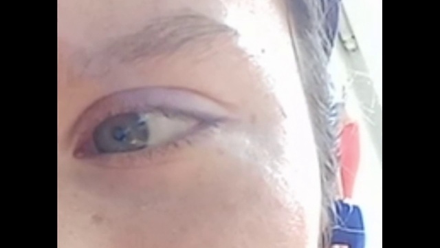 Video Reference: Nose, Eyelash, Smile, Eye liner, Vision care, Eye shadow, Iris, Makeover, Eyelash extensions, Electric blue