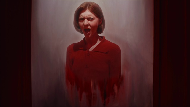 Video Reference: Lip, Shoulder, Eyelash, Neck, Flash photography, Jaw, Sleeve, Gesture, Pink, Art