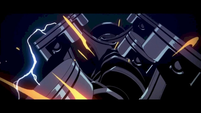 Video Reference: Hood, Purple, Automotive lighting, Font, Automotive design, Vehicle door, Art, Vehicle, Electric blue, Technology