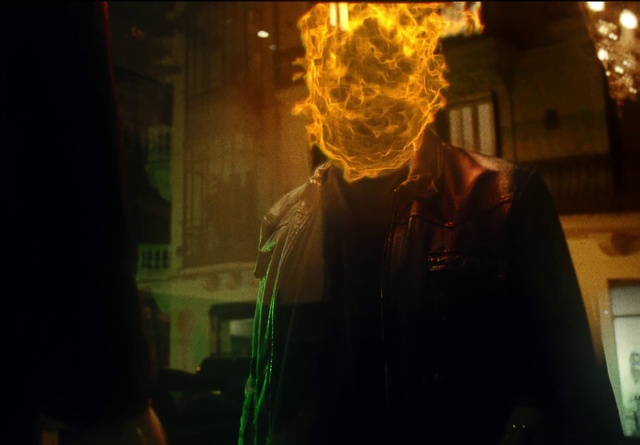 Video Reference: Window, Standing, Entertainment, Event, Darkness, Fun, Performing arts, Personal protective equipment, Room, Mask