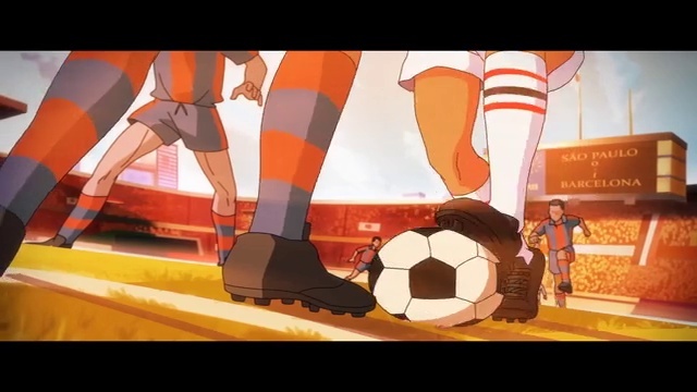 Video Reference: Sports equipment, Football, Orange, Ball, Flooring, Sports gear, Thigh, Soccer, Fun, Font