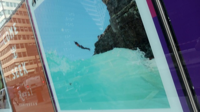 Video Reference: Azure, World, Water, Glass, Display device, Electronic device, Electric blue, Art, Windshield, Gadget