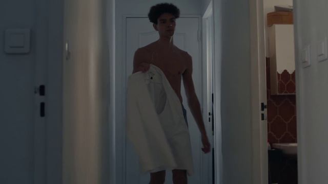 Video Reference: Sleeve, Waist, Grey, Fashion design, Trunk, Formal wear, Gown, Chest, Art, Event