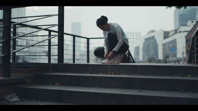 Video Reference: Flash photography, Sky, Rolling, Street fashion, Recreation, Skateboarder, Asphalt, Skatepark, City, Concrete