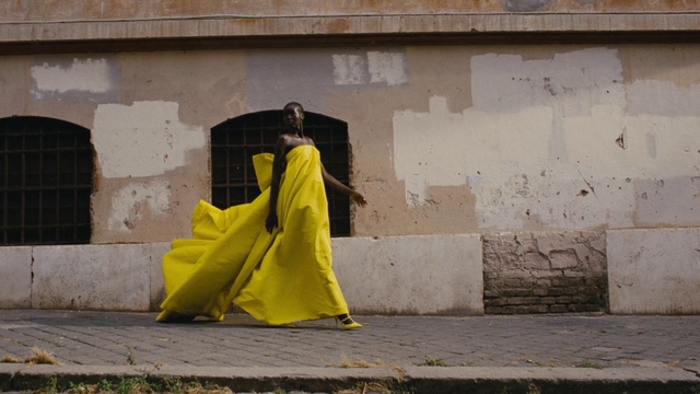 Video Reference: Road surface, Yellow, Asphalt, Wood, Tints and shades, Landscape, Facade, Event, Triangle, Concrete