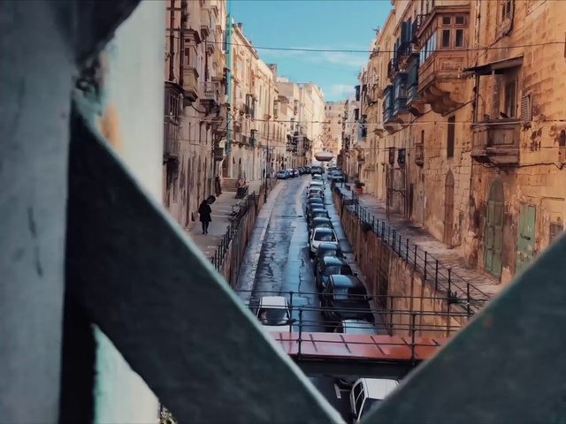 Video Reference: Train, Window, Building, Sky, Vehicle, Mode of transport, Wood, Thoroughfare, Waterway, Tints and shades