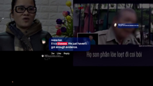 Video Reference: Vision care, Font, Screenshot, News, Eyewear, Multimedia, Advertising, Event, Television program, Electric blue