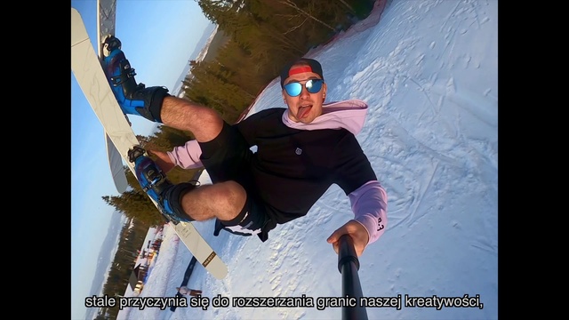 Video Reference: Goggles, Flash photography, Gesture, Shorts, Happy, Eyewear, Hat, T-shirt, Sunglasses, Leisure