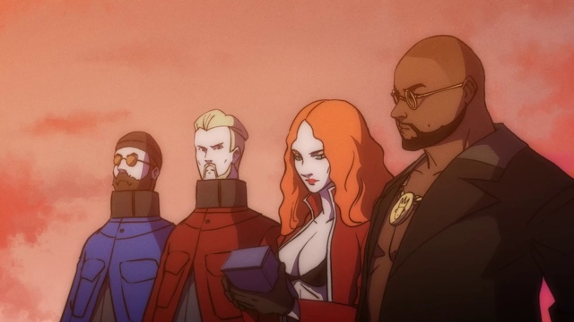 Video Reference: Human, Art, Gesture, Cartoon, Spider-man, Beard, Fictional character, Fun, Event, Illustration