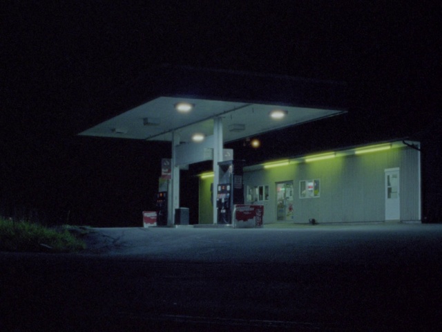 Video Reference: Filling station, Gasoline, Gas, Fuel, Tints and shades, Plant, Automotive lighting, Fixture, Facade, Composite material