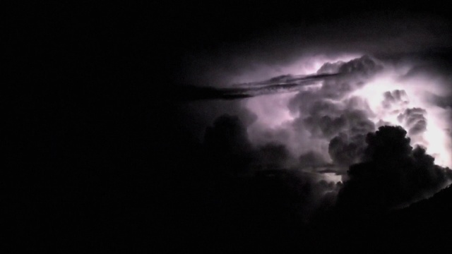 Video Reference: Cloud, Sky, Thunderstorm, Thunder, Cumulus, Landscape, Horizon, Electric blue, Midnight, Water