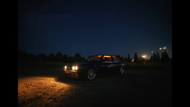 Video Reference: Tire, Wheel, Automotive parking light, Car, Vehicle, Sky, Hood, Automotive lighting, Automotive side marker light, Automotive tire