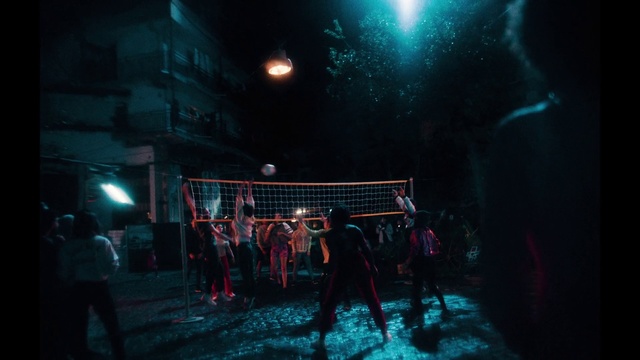 Video Reference: Lighting, Entertainment, Performing arts, Electric blue, Electricity, Midnight, Event, Darkness, Space, Artist
