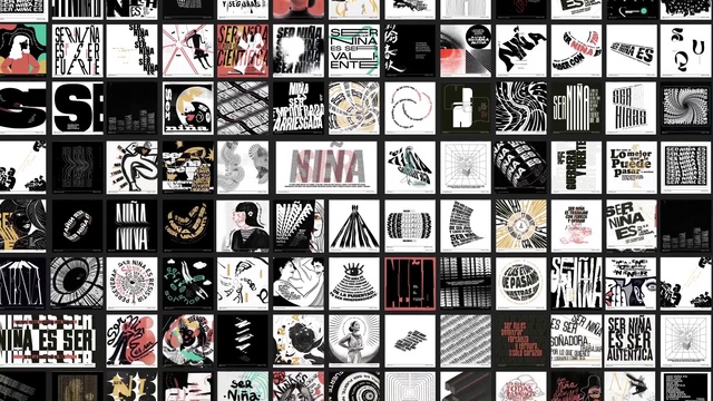 Video Reference: Photograph, White, Rectangle, Black, Textile, Font, Art, Wall, Pattern, Visual arts