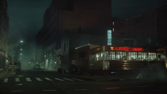 Video Reference: Automotive lighting, Building, Electricity, Gas, Midnight, Landmark, Tints and shades, Cityscape, Street light, Tower block