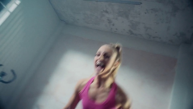 Video Reference: Active tank, Jaw, Happy, Human leg, Chest, Elbow, Event, Shout, Ceiling, Bathing