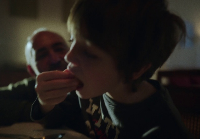 Video Reference: Nose, Tableware, Mouth, Jaw, Gesture, Eyelash, Event, Midnight, Darkness, Fun