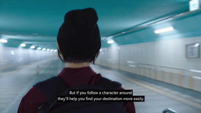 Video Reference: Sleeve, Mode of transport, T-shirt, Travel, Fun, Road, Electric blue, Font, Cap, Room