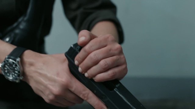 Video Reference: Sleeve, Gesture, Finger, Musical instrument, Hood, Thumb, Wrist, Nail, Auto part, Door