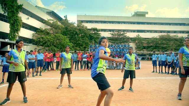 Video Reference: Sky, Shorts, Active shorts, Cloud, Plant, Sports equipment, Tree, Player, Leisure, Sports