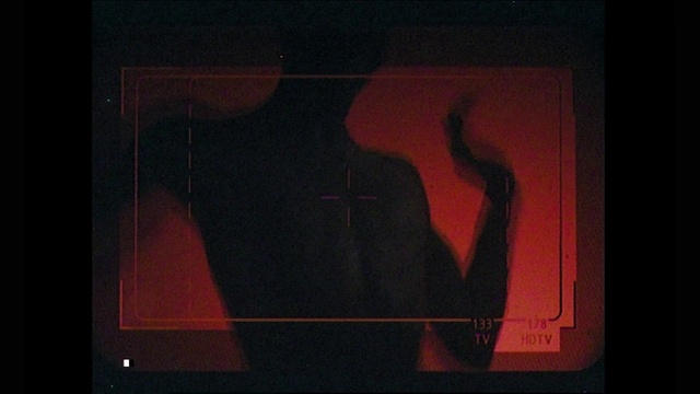 Video Reference: Rectangle, Gesture, Art, Tints and shades, Display device, Font, Electronic device, Space, Darkness, Pattern