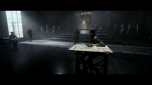 Video Reference: Entertainment, Art, Space, Event, Table, Darkness, Performing arts, Performance art, Flash photography, Flooring