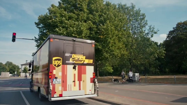 Video Reference: Sky, Bus, Wheel, Tire, Vehicle, Automotive lighting, Motor vehicle, Vehicle registration plate, Tree, Cloud