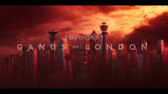 Video Reference: Cloud, Sky, Atmosphere, Font, Atmospheric phenomenon, Flash photography, Art, Gas, City, Horizon
