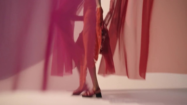 Video Reference: Jeans, Shoe, Dress, Textile, Window, Curtain, Pink, Fashion design, Tints and shades, Magenta