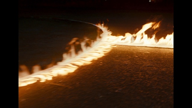 Video Reference: Sky, Flame, Fire, Heat, Wood, Gas, Tints and shades, Event, Bonfire, Landscape