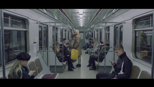 Video Reference: Train, Window, Mode of transport, Rolling stock, Suit, Public transport, Passenger, Metropolitan area, Travel, City