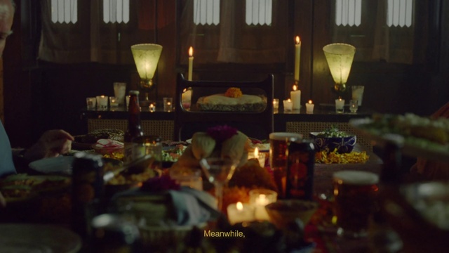 Video Reference: Candle, Lighting, Interior design, Tableware, Lamp, Decoration, Event, Curtain, City, Table