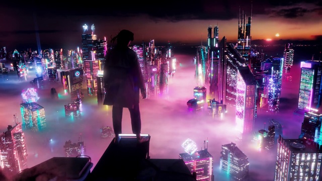 Video Reference: Purple, Light, Building, Performing arts, Skyscraper, Music, Entertainment, Pink, Violet, Musician