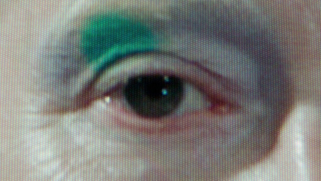 Video Reference: Eyebrow, Eyelash, Iris, Circle, Art, Close-up, Electric blue, Macro photography, Transparent material, Pattern