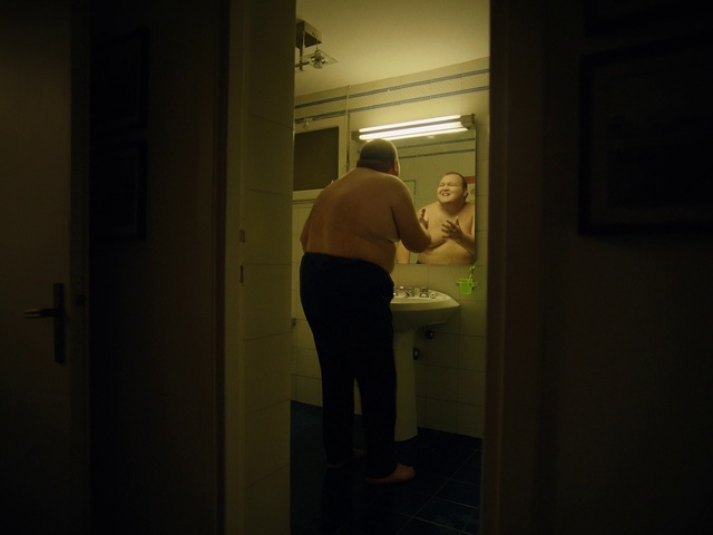 Video Reference: Gesture, Fixture, Wood, Sink, Door, Bathroom, Flooring, Space, Art, Event