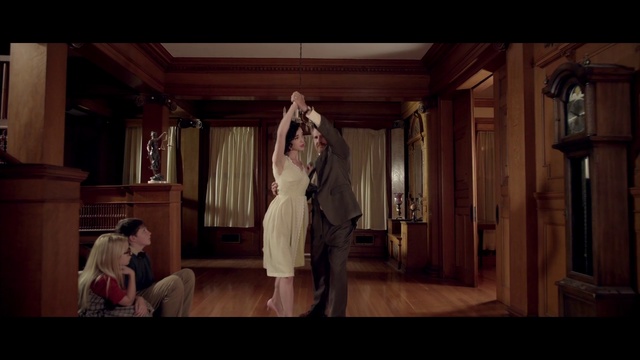 Video Reference: Flash photography, Dress, Interior design, Fashion design, Wood, Formal wear, Fun, Event, Long hair, Vintage clothing