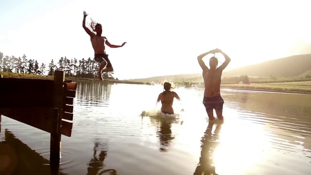 Video Reference: Water, Hand, Water resources, Sky, People in nature, Plant, Flash photography, Happy, People on beach, Shorts