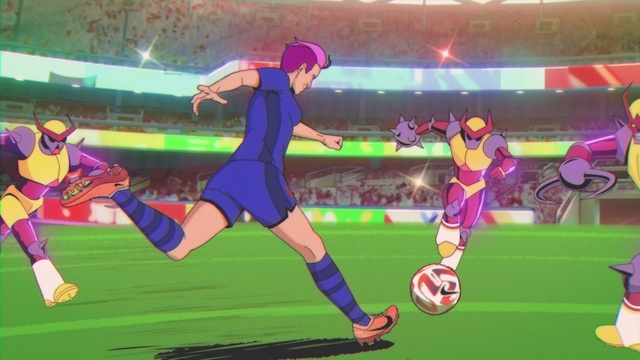 Video Reference: Sports equipment, Soccer, Football, Ball, Player, Grass, Cleat, Soccer kick, Football player, Soccer ball