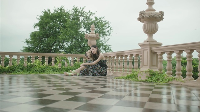 Video Reference: Sky, Plant, Tree, Wood, Finial, Leisure, Grass, Flooring, Sunglasses, People in nature