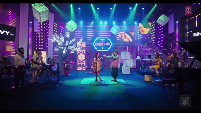 Video Reference: Musician, Musical instrument, Purple, Artist, Music artist, Chair, Guitar, Dress, Performing arts, Music