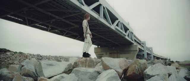 Video Reference: Sky, Bridge, Concrete, Bedrock, Concrete bridge, Rock, Beam, Winter, Beam bridge, Overpass