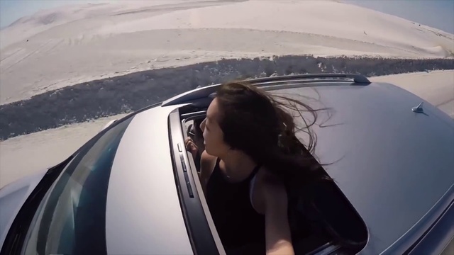 Video Reference: Hood, Automotive design, Natural environment, Automotive exterior, Vehicle, Air travel, Aviation, Travel, Slope, Vehicle door