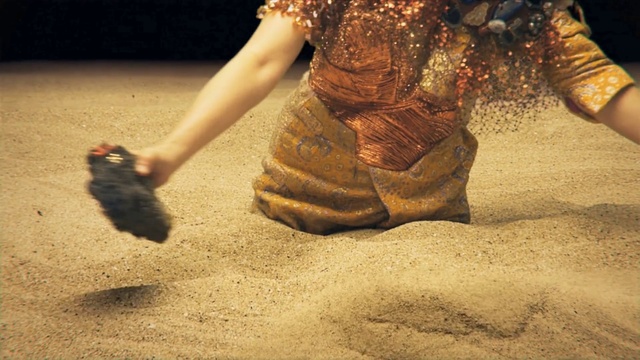 Video Reference: People in nature, Gesture, Dress, Happy, Wood, Landscape, Human leg, Fun, Aeolian landform, Foot