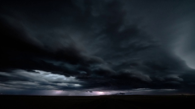 Video Reference: Cloud, Sky, Atmosphere, Natural landscape, Dusk, Body of water, Grey, Cumulus, Horizon, Tree