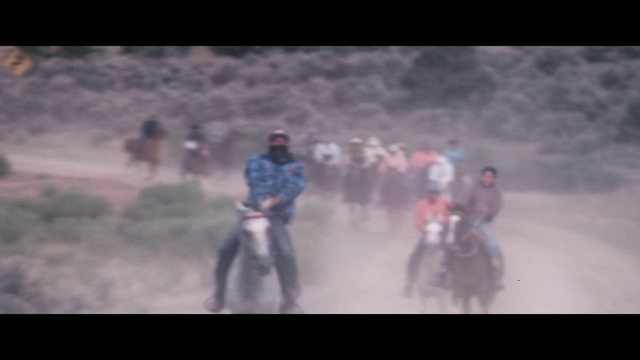Video Reference: Vehicle, Motorcycle, Asphalt, Tire, Tree, Fog, Racing, Smoke, Recreation, Landscape