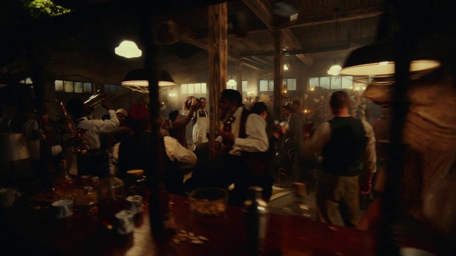 Video Reference: Crowd, Fun, Event, City, Hat, Chair, Night, Room, Leisure, Market