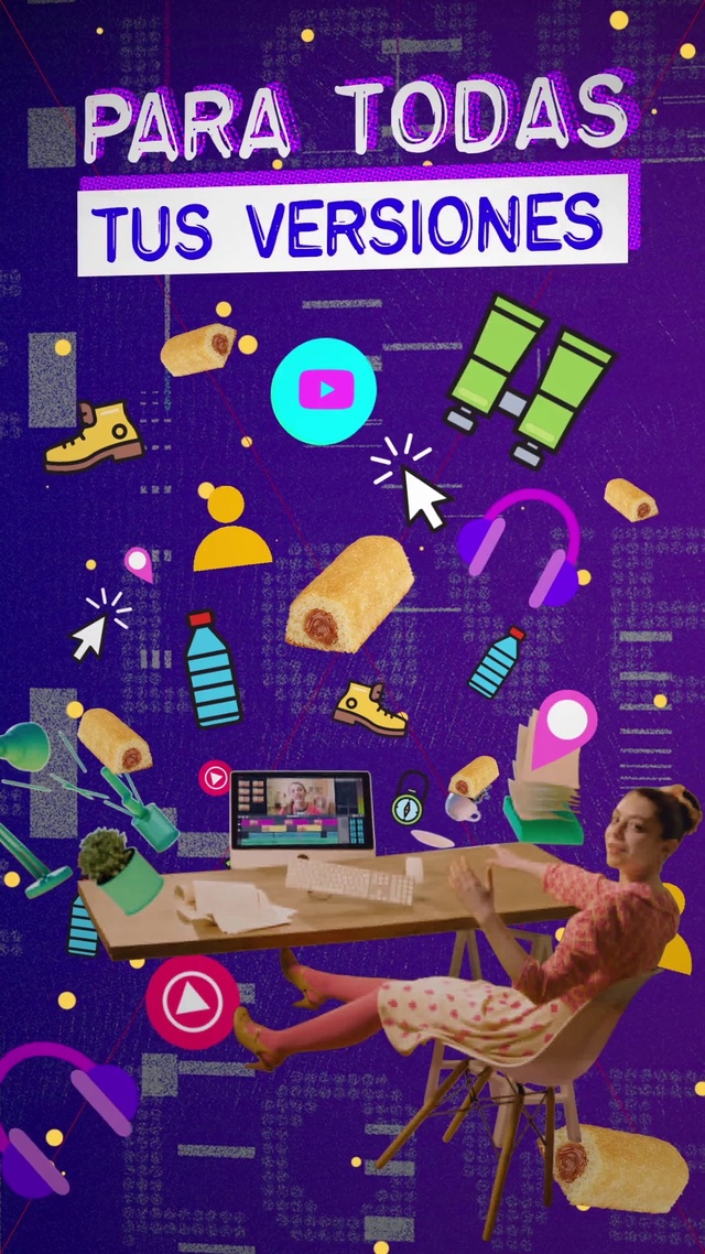 Video Reference: World, Purple, Organism, Font, Poster, Art, Space, Illustration, Advertising, Electric blue