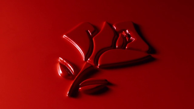 Video Reference: Flower, Petal, Plant, Art, Flowering plant, Magenta, Font, Metal, Carmine, Fashion accessory