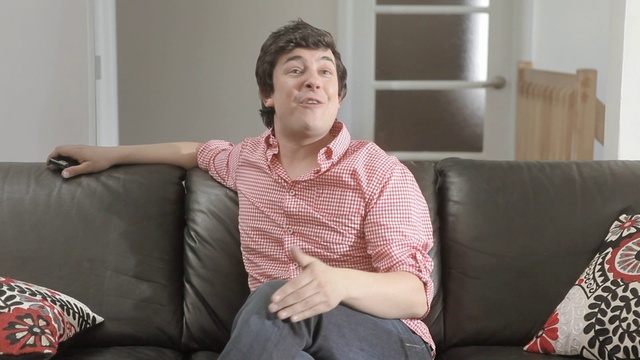 Video Reference: Furniture, Comfort, Smile, Couch, Gesture, Flash photography, Living room, Happy, Fun, Leisure